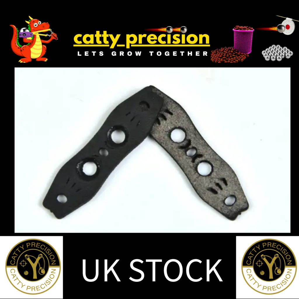 Black Leather Pit pouches 45mm x 12mm