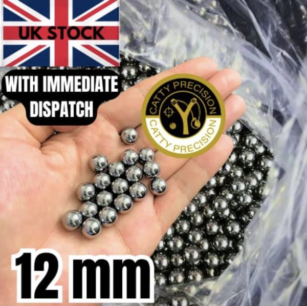 12mm Carbon Steel Balls x 1000 Balls