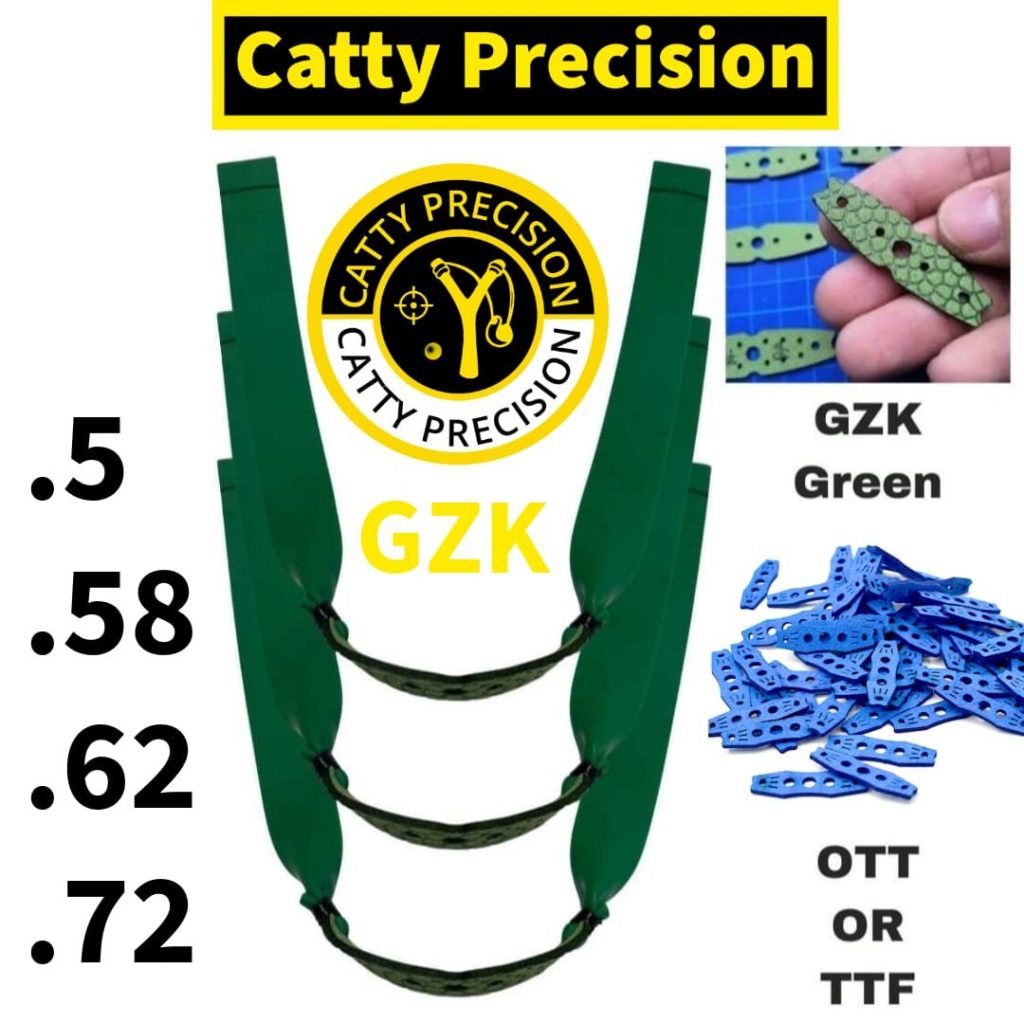 12 x GZK Green TTF Bandsets