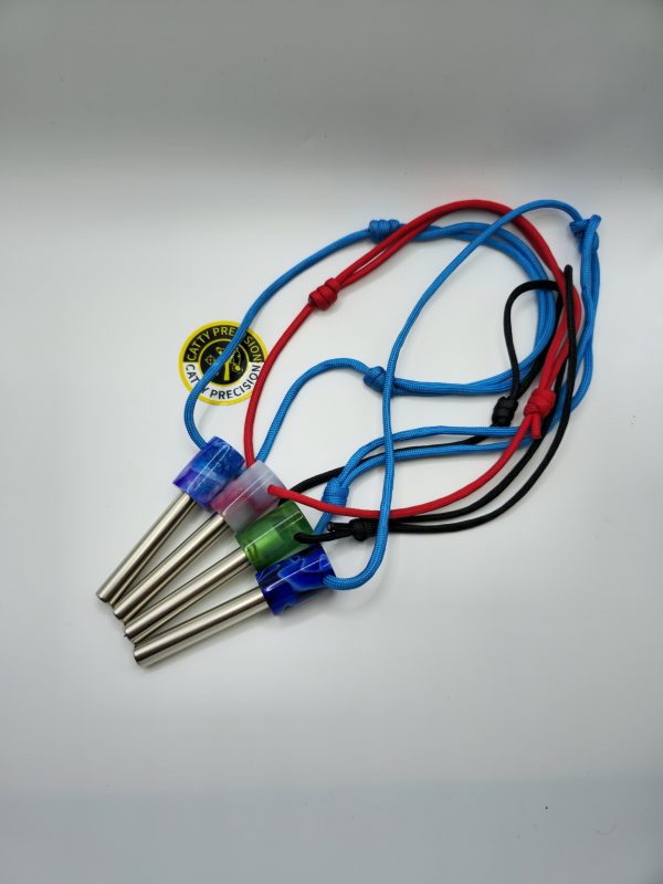Magnetic Slingshot Ammo Holder – 10mm N52 Power | Custom Acrylic Top & Adjustable Paracord Lanyard - Image 2