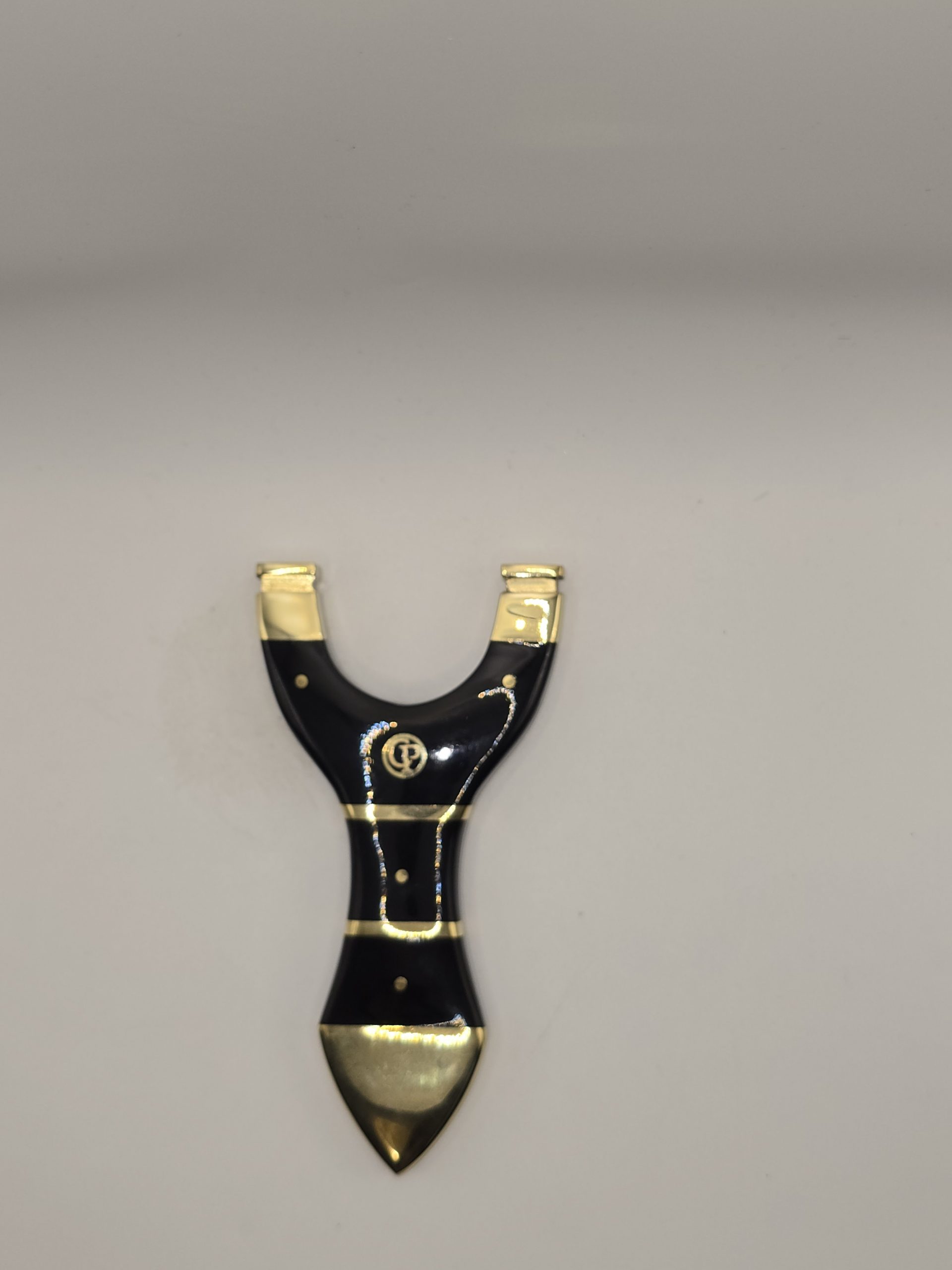⚡ Catty Precision Vanguard – Black Resin and Brass OTT Slingshot - Image 5