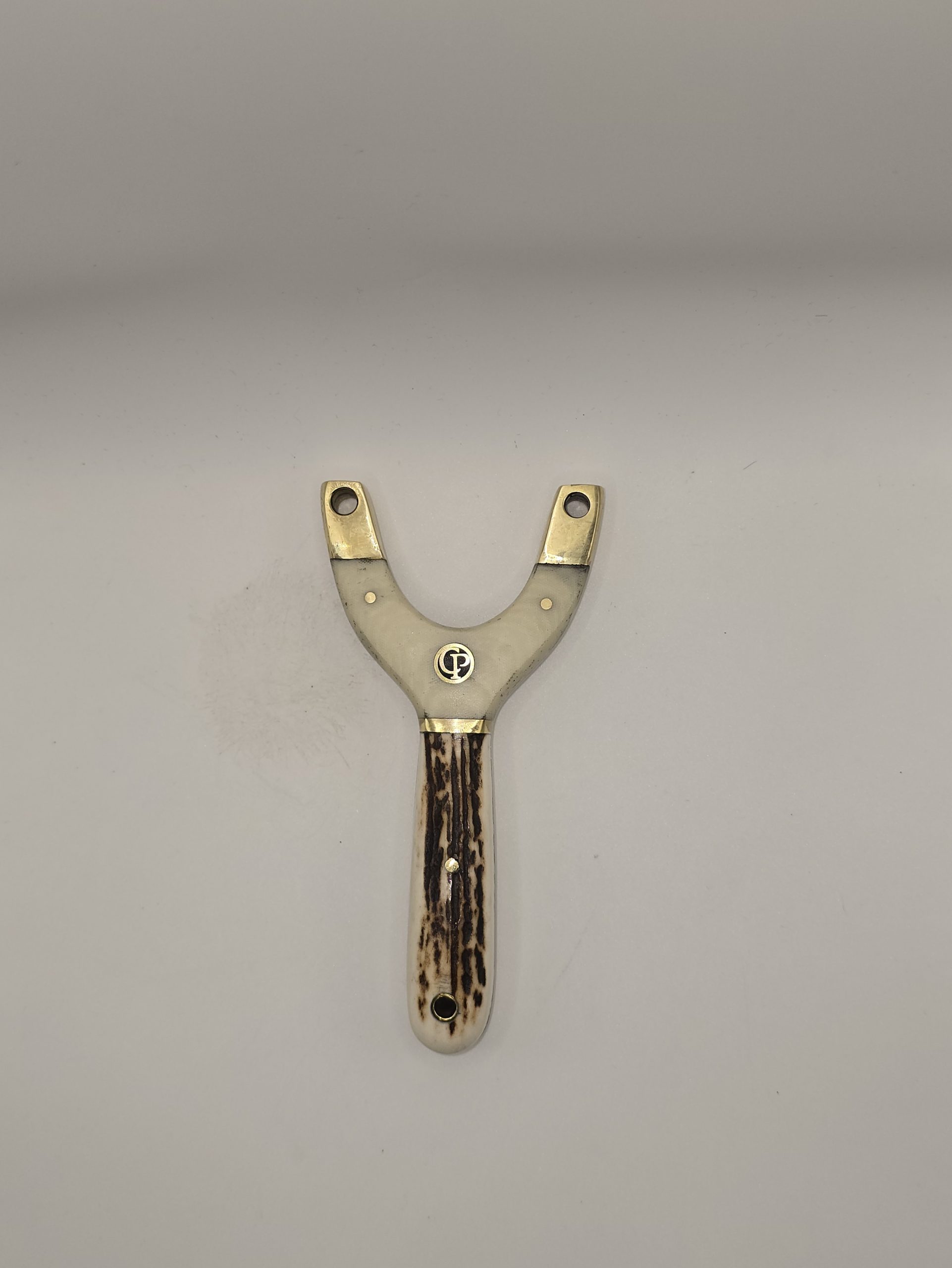 ✅ Catty Precision Hunter – Cream Micarta Tube Slingshot - Image 5