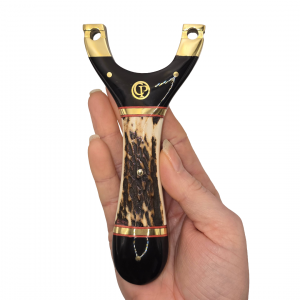 🦌 Catty Precision Outlander – Black Resin & Deer Antler (OTT & Tube)