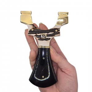 🦌 Catty Precision Stalker – Deer Antler Top & Resin Handle (OTT)