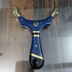 TTF PPMG – Solid Steel Core | Blue Honeycomb Resin