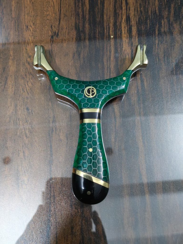 TTF PPMG – Solid Steel Core | Green Honeycomb Resin