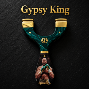 Green Gypsy King – Tyson Fury Custom Resin Slingshot