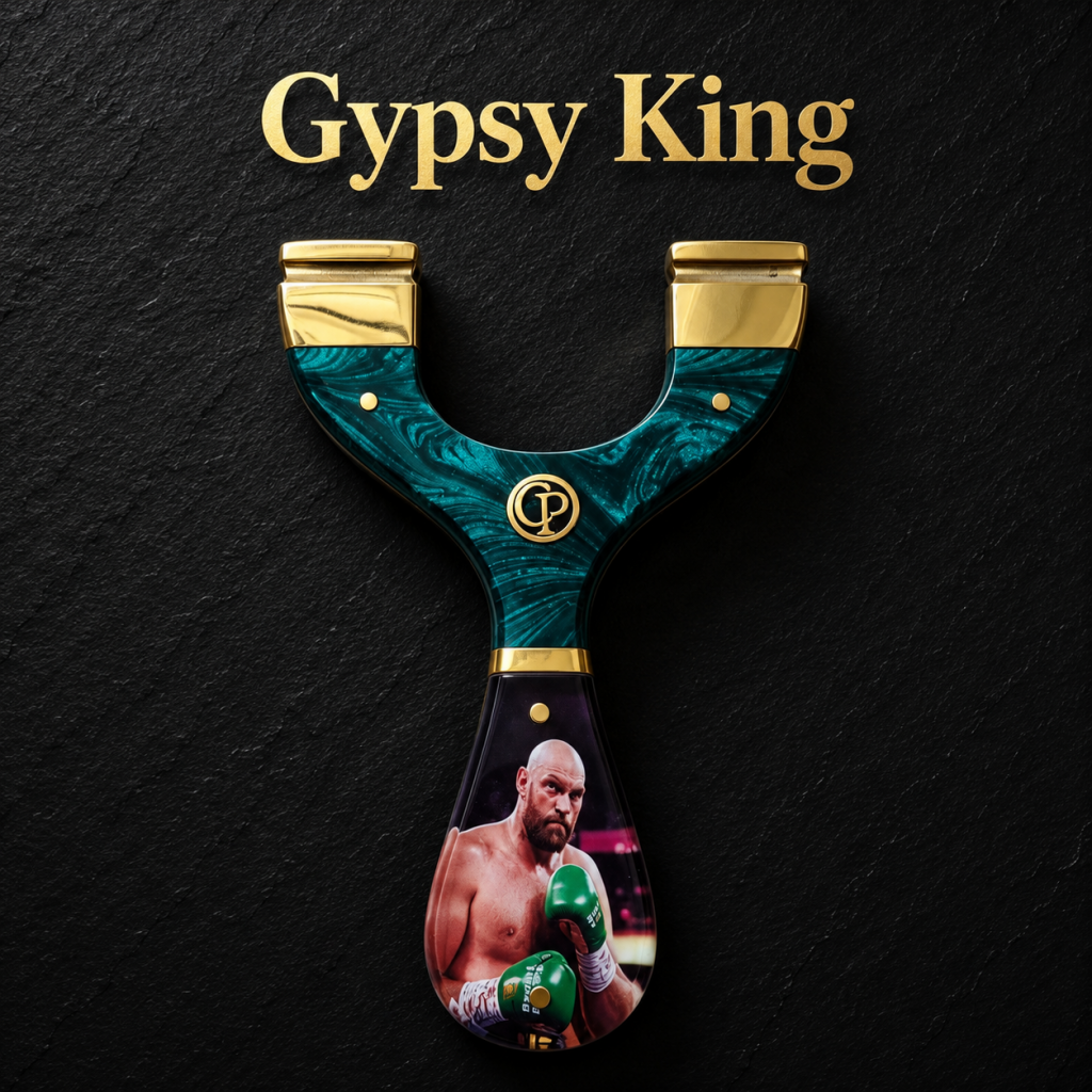 Green Gypsy King – Tyson Fury Custom Slingshot
